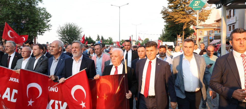15 Temmuz, Bursa’da Törenlerle Anıldı