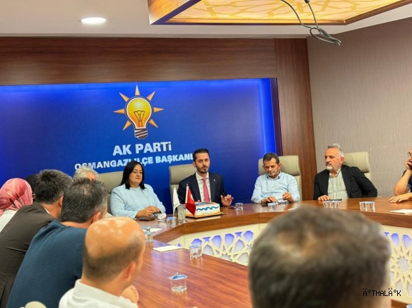 AK Parti Osmangazi’de 24. Kuruluş Yıl Dönümü Kutlaması