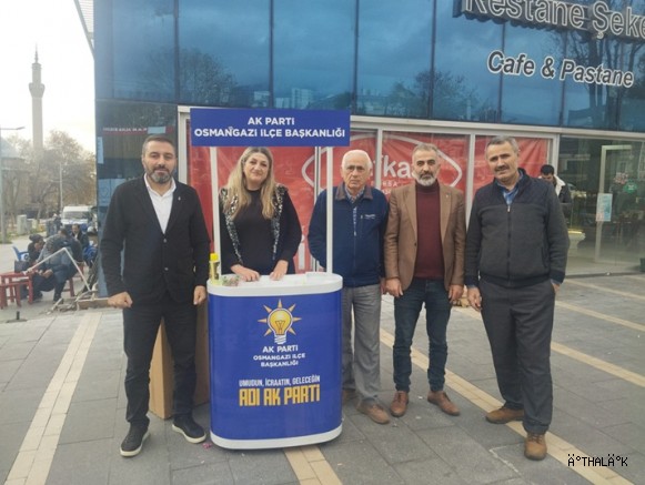AK Parti Osmangazi İlçe Başkanlığı Üye Çalışmalarını Hızlandırdı