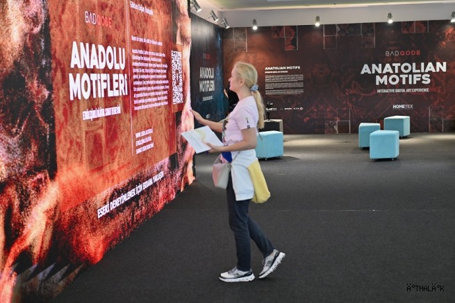 Anadolu Motiflerini Yapay Zeka ile Buluşturan Sergi HOMETEX’te