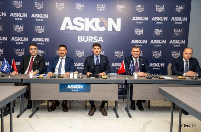 ASKON Bursa Şubesi Kosovalı İş İnsanlarını Ağırladı