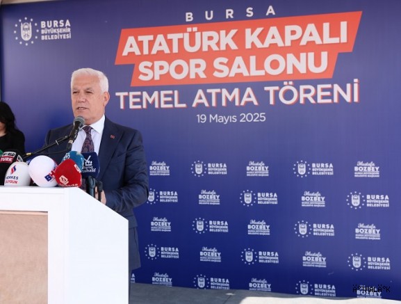 Atatürk Spor Salonu’nun Temeli Törenle Atıldı