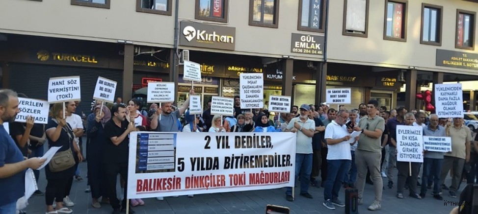 Balıkesir'de TOKİ Rezaleti