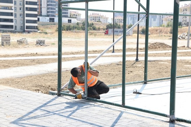 Balkan Mahallesi’ndeki Park Açılış İçin Gün Sayıyor