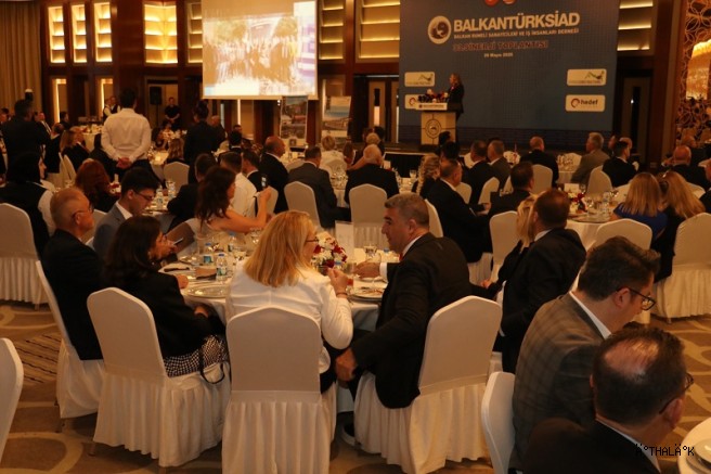  BALKANTÜRKSİAD, KKTC Başbakanı Ünal Üstel'i Ağırladı