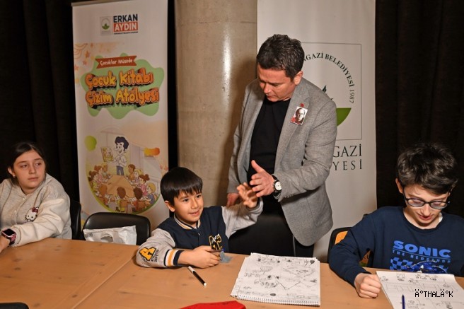 Başkan Aydın Çocukların Masalsı Dünyasına Eşlik Etti
