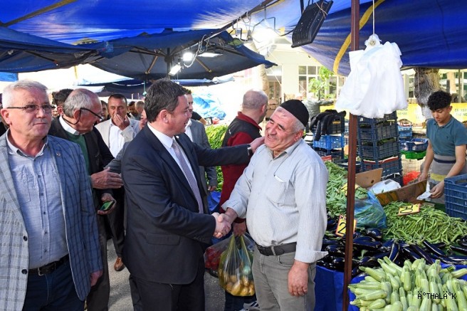 Başkan Aydın’dan Demirtaş Barbaros Mahallesi’ne Ziyaret