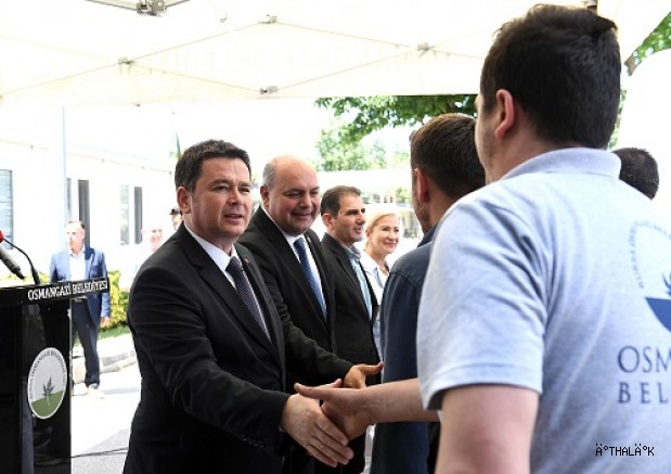 Başkan Aydın Mesai Arkadaşlarıyla Bayramlaştı