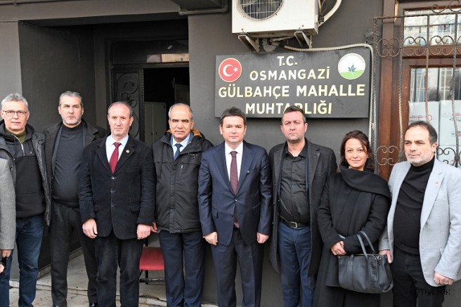 Başkan Aydın Sahada, Vatandaşın Yanında