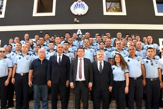 Başkan Aydın, Zabıta Teşkilatı’nın Yıl Dönümünü Kutladı