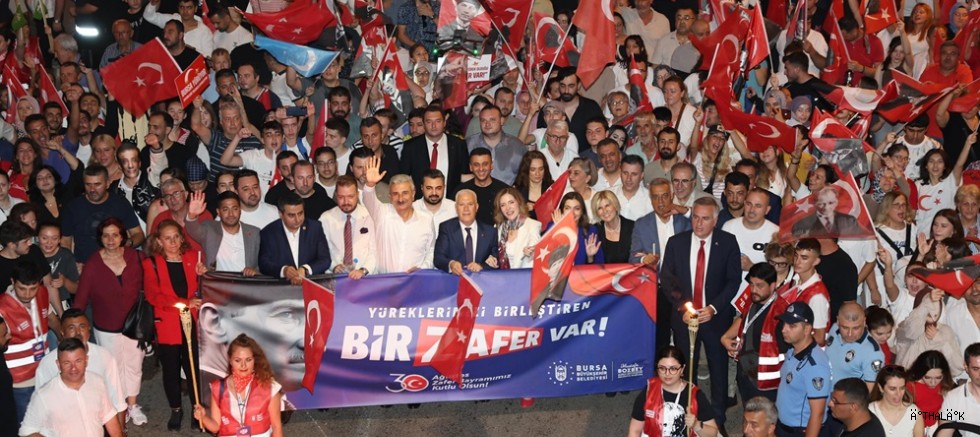 Başkan Bozbey: 30 Ağustos Cumhuriyet’tir!