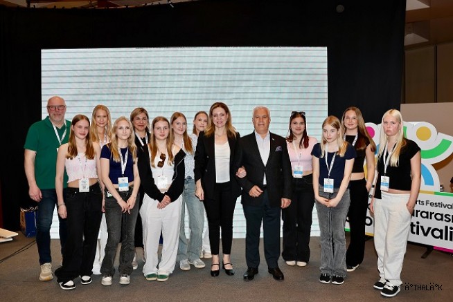 Başkan Bozbey, Kardeş Kentlerden Gelen Sporcularla Buluştu