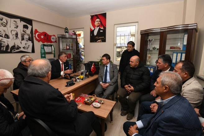 Başkan Erkan Aydın’dan Hürriyet Mahallesi’ne Ziyaret