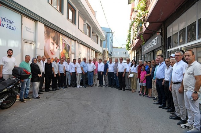 Başkan Erkan Aydın Küçükbalıklı’da Vatandaşla Buluştu 