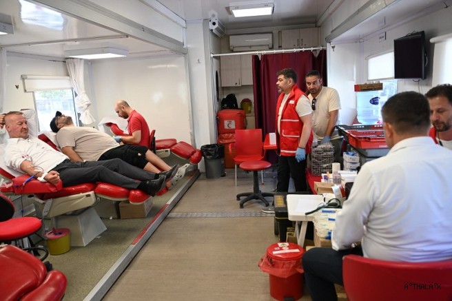 Başkan Karabatı’dan Kan Bağışı Kampanyasına Destek