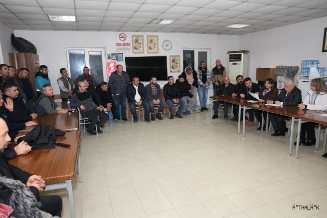 Başkan Şadi Özdemir’den Karla Mücadele Ekiplerine Teşekkür