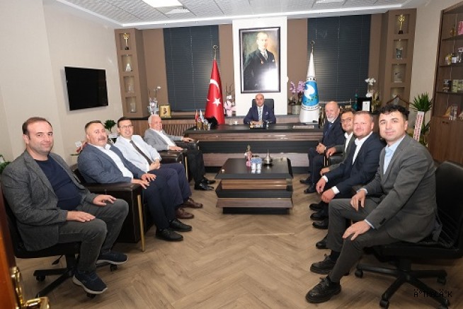 Başkan Şadi Özdemir’den Marmarabirlik’e Hayırlı Olsun Ziyareti