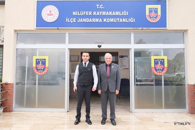 Başkan Şadi Özdemir’den Üsteğmen Önderışık’a Hayırlı Olsun Ziyareti