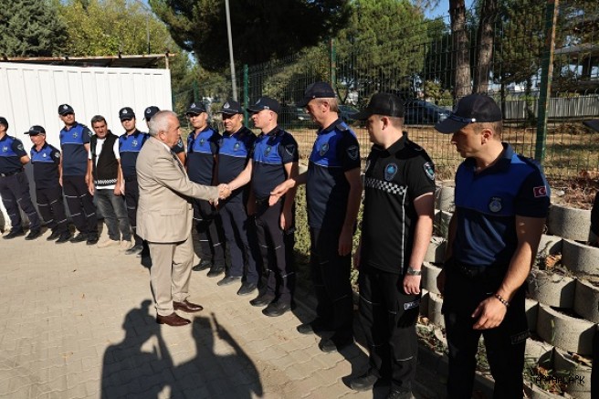 Başkan Şadi Özdemir Zabıta Teşkilatı’nın 199. Yılını Kutladı