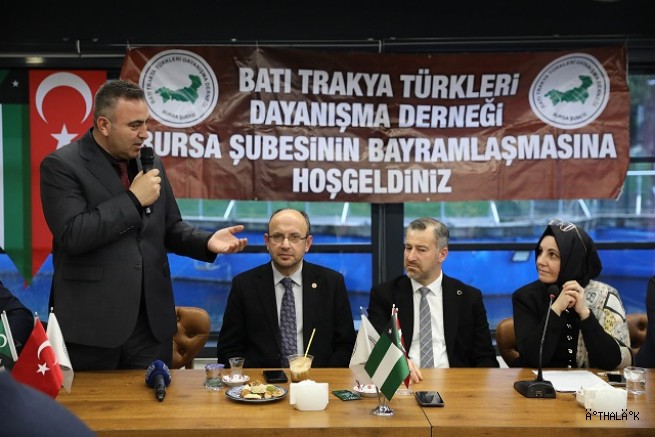 Batı Trakya Türkleri Bursa’da Bayramlaştı