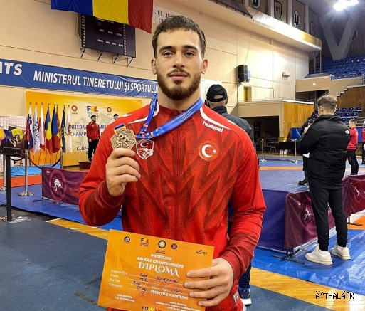 Belediyesporlu Güreşçi Balkan Şampiyonu Oldu