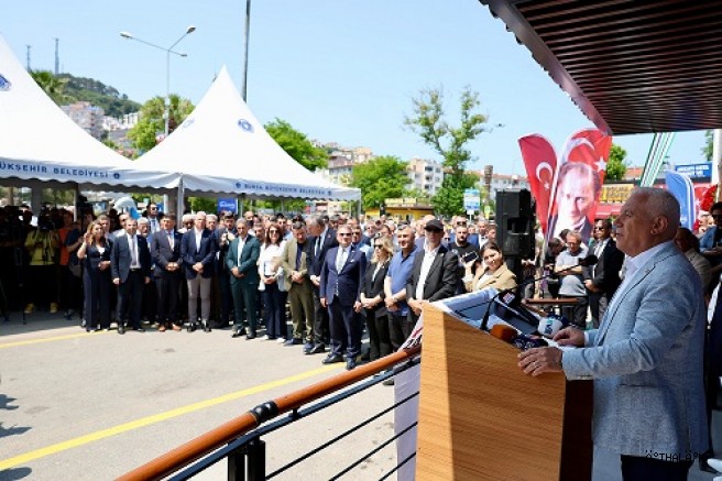 BUDO İskelesi Modern Yeni Yüzüyle Hizmete Girdi