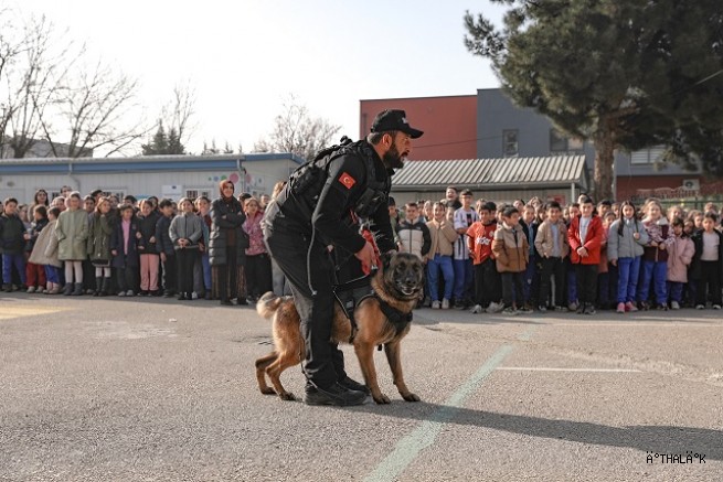 Bursa'da Miniklere Afet Eğitimi