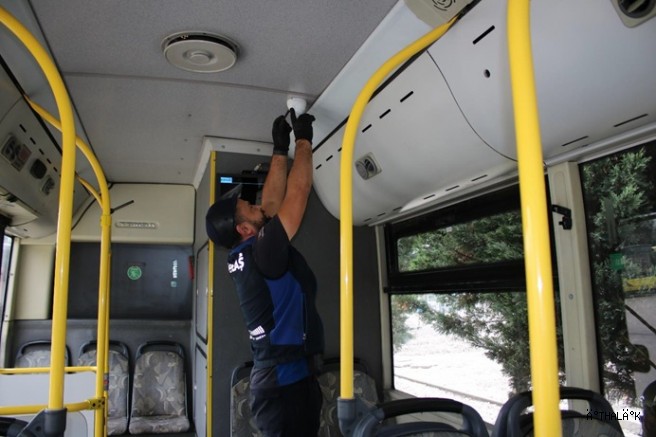 Bursa'da Otobüsler Daha da Güvenli