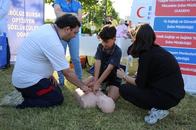 Bursa’da ‘Sağlıklı Yaşam ve Hareketlilik’ Etkinliği