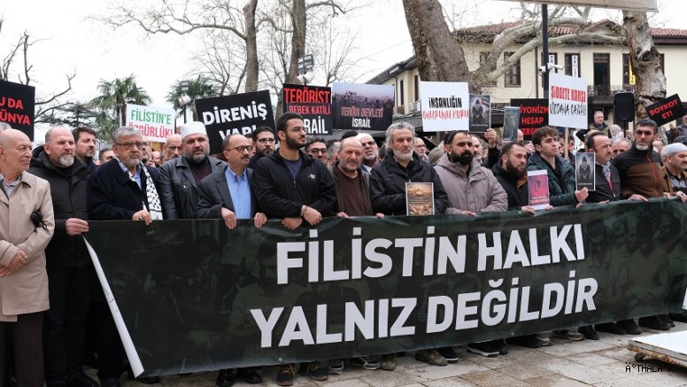Bursa Gönüllü Kuruluşlar Platformu'ndan Filistin Çağrısı