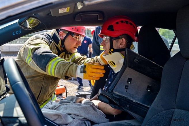 Bursa İfaiyesinden Nefes Kesen Tatbikat