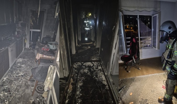 Bursa İtfaiyesi’nden Yangına Hızlı Müdahale