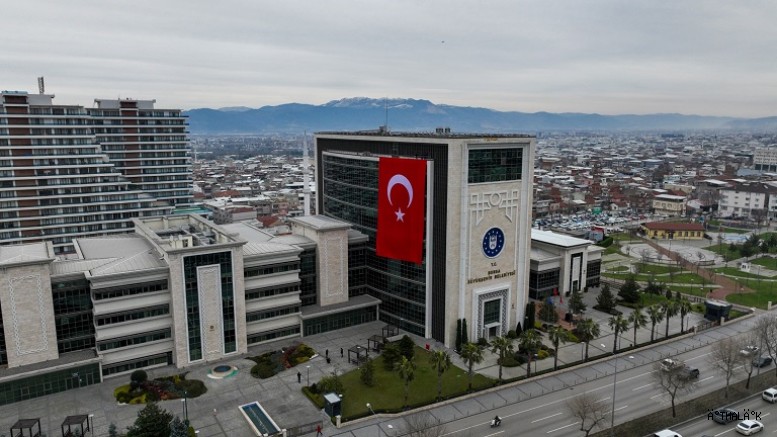 Bursa Türk Bayraklarıyla Donatıldı