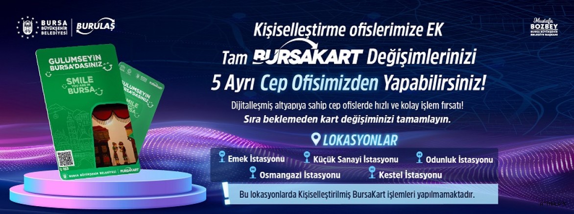 BursaKart'lar Artık Daha Güvenli ve Kullanışlı