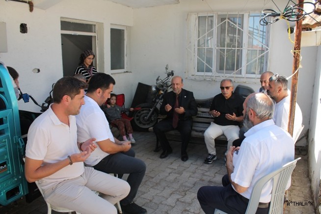 Bursalı Şehit İtfaiyecinin Ailesine Anlamlı Ziyaret