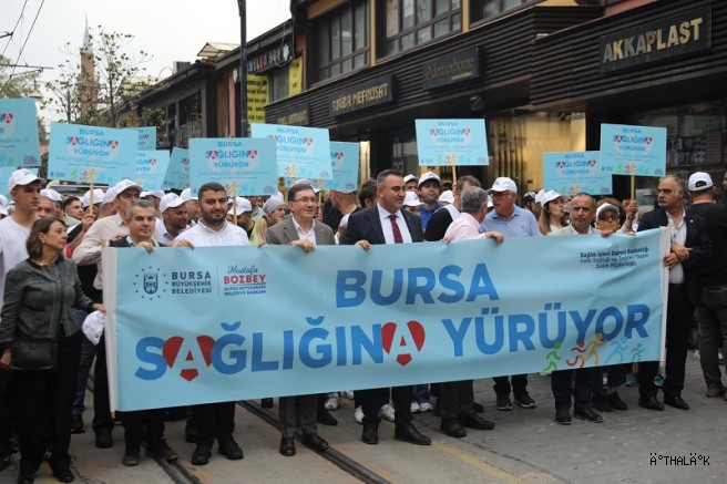 Bursalılar, Sağlık İçin Yürüdü