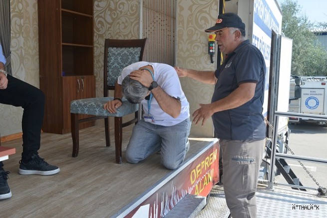 BUSKİ Çalışanlarına Deprem Eğitimi