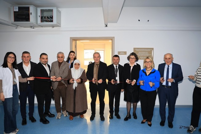 BUÜ'nün Yenilenen Pulmoner Rehabilitasyon Ünitesi Açıldı