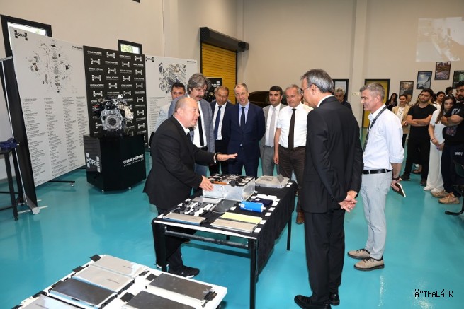 BUÜ ve OYAK HORSE işbirliğiyle Hibrid Araç Teknolojileri Alanı Açıldı