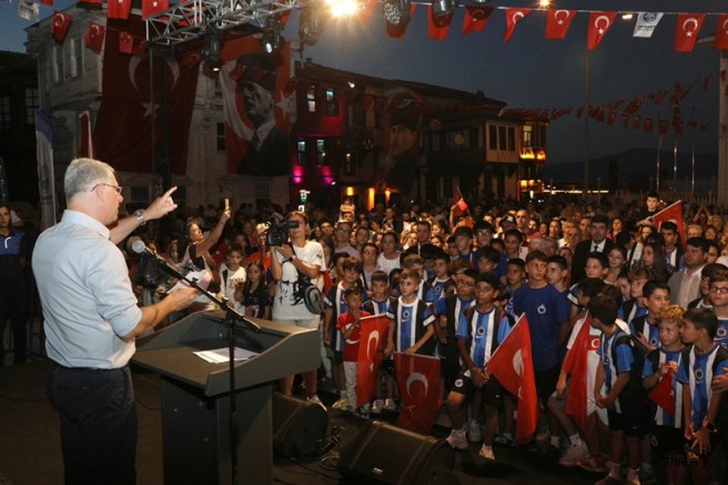  Büyük Zafer Mudanya'da Coşkuyla Kutlandı