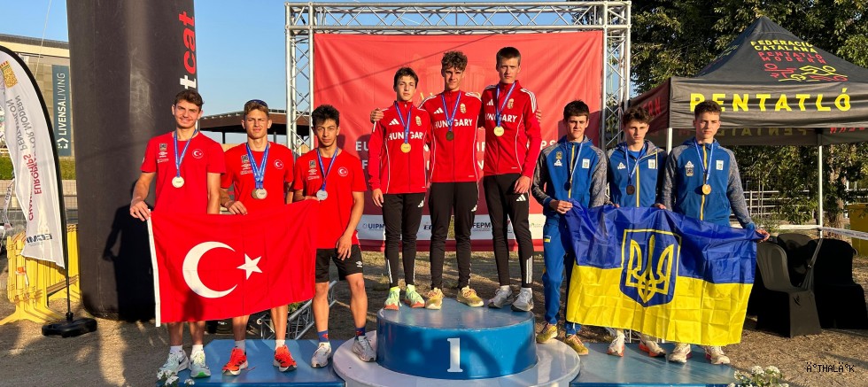 Büyükşehir Belediyesporlu Muhammed Emir Kurtulan Avrupa Üçüncüsü