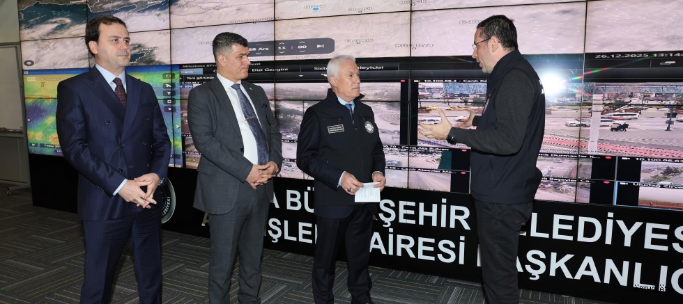 Büyükşehir'de Kar Alarmı