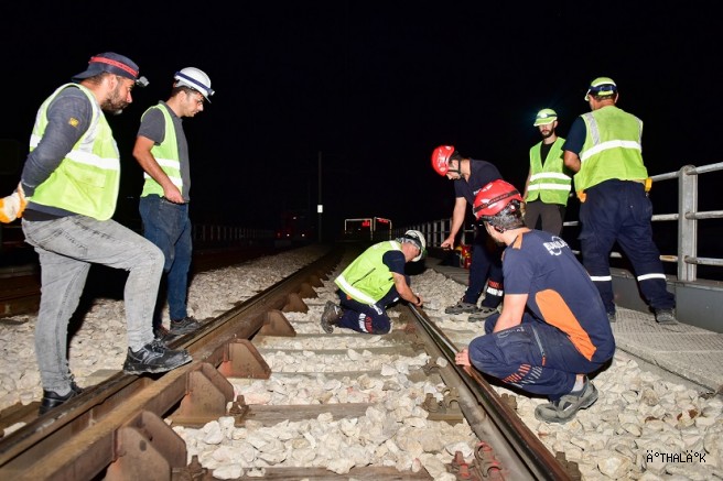 Büyükşehir’den Raylarda Konforlu Ulaşım Mesaisi