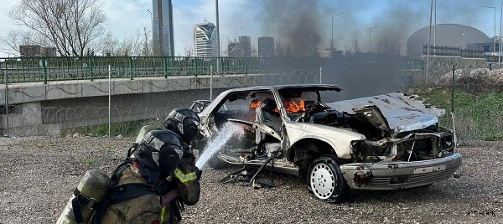 Büyükşehir İtfaiyesi'nden Koç Üniversitesi Personeline Eğitim
