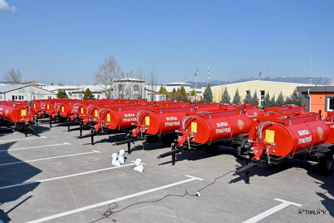 Büyükşehir Tankerleri İle Orman Yangınlarına Anında Müdahale