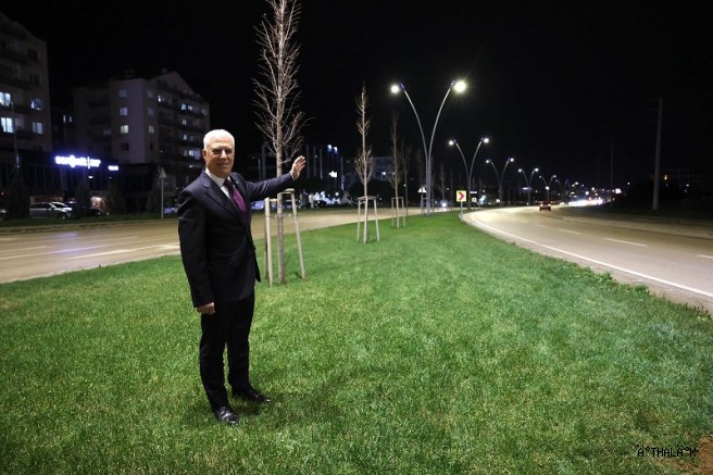 Çalı Yolu Büyükşehir İle Aydınlandı