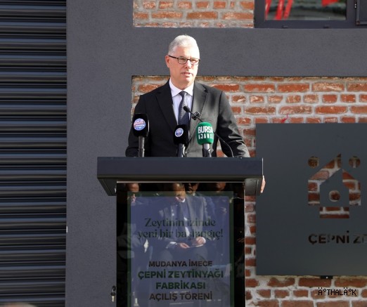 Çepni Zeytinyağı Fabrikası Mudanya'da Açıldı