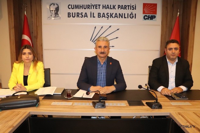 CHP Bursa İl Yönetiminde  Görev Dağılımı Yapıldı: 