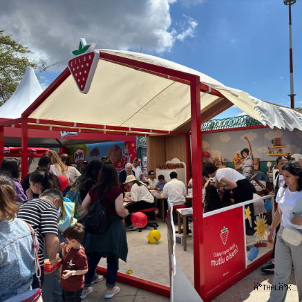 Çilek, Yaratıcı Çocuk Festivali'nde Çocuklarla Buluştu