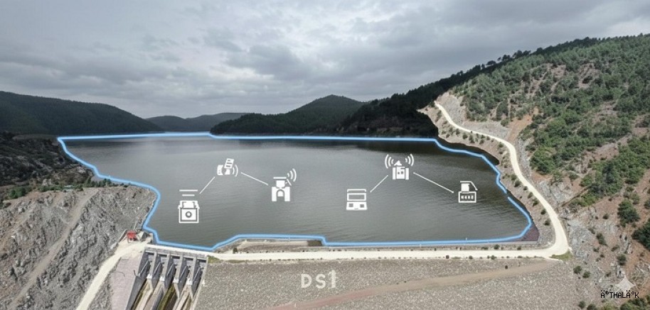 Çınarcık Barajı'na Teknolojik Takip